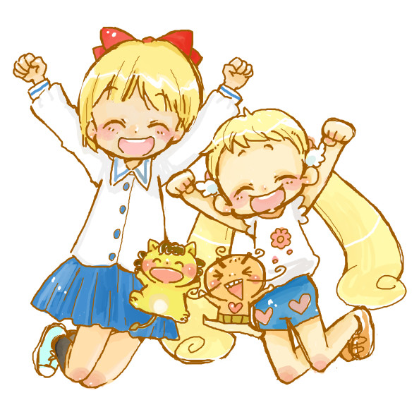 「よーし!元気だすぞ!」