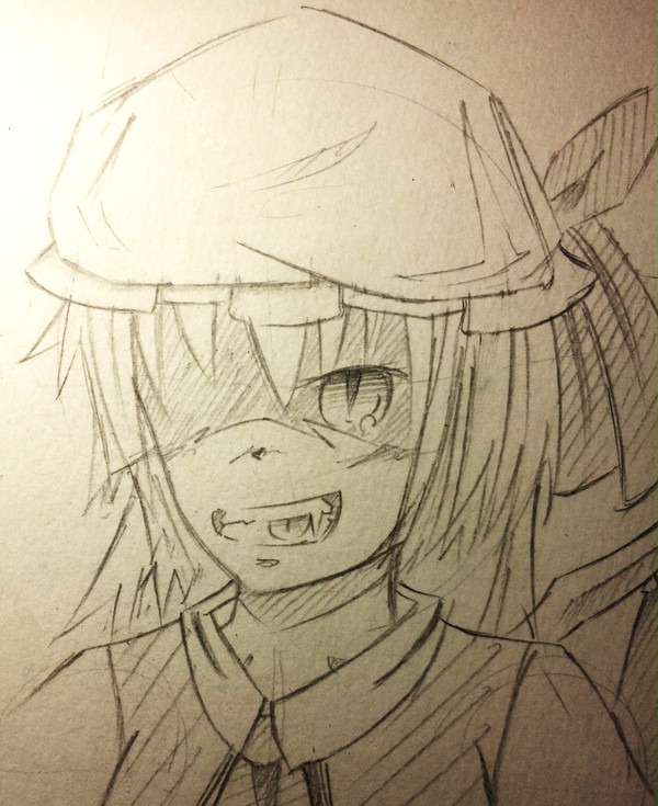 シャーペンでフランちゃん