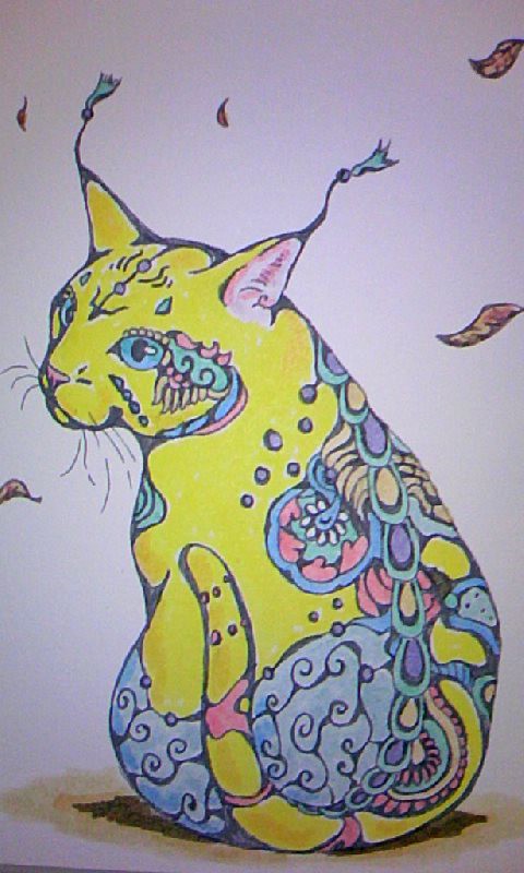 木の葉ねこ