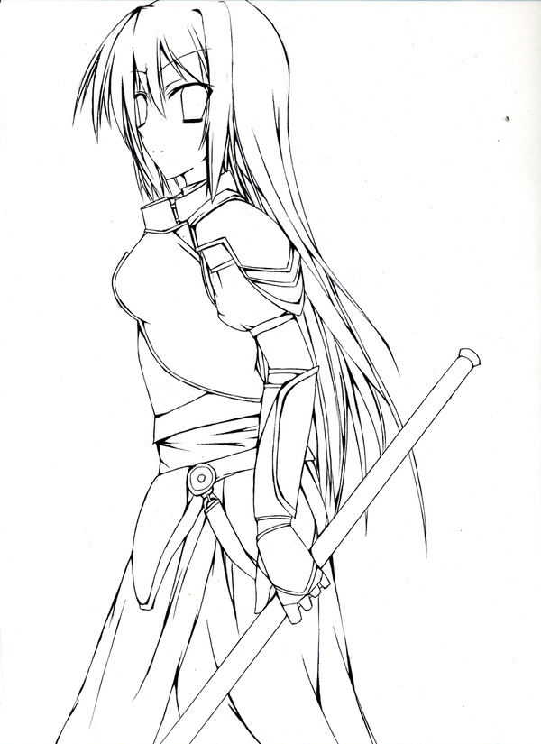 線画１