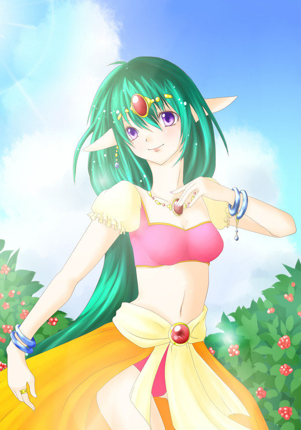 エルフの踊り子