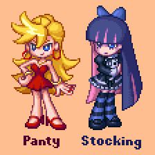 【ドット絵】パンティ＆ストッキング