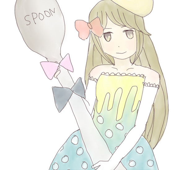 【カフェ企画】クリームソーダちゃん