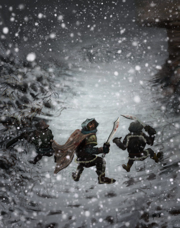 月夜雪之战