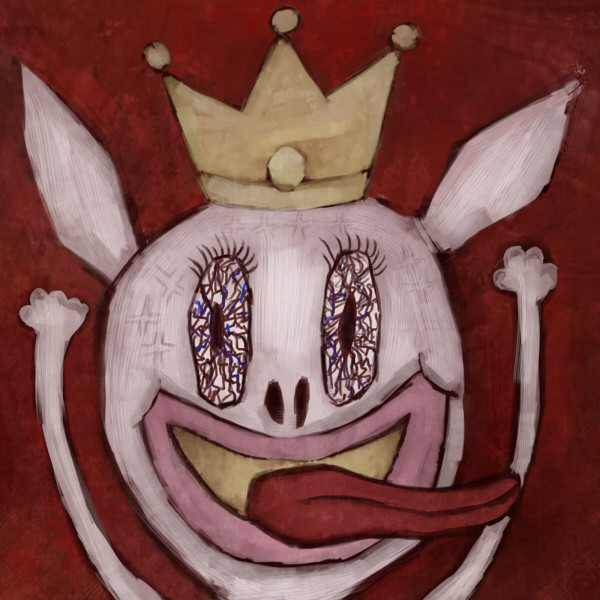 ありがとウサギ描いた