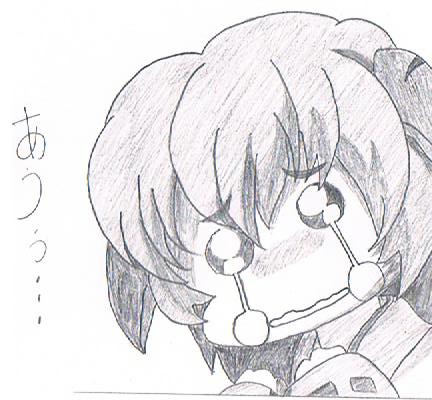 あうぅ･･･（写し絵）