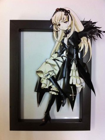 水銀燈のシャドウアートを作ってみたよ！