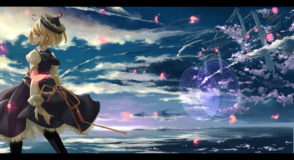 天空の花の都