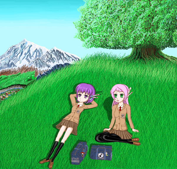 デフォ子さんと桃音モモさん