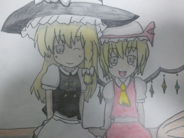 【色鉛筆画】　フラマリ！！