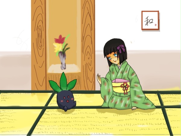 エリカちゃんとナゾノクサ