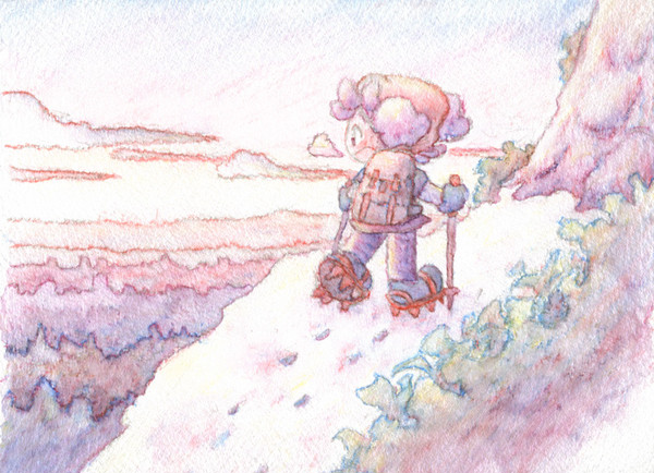 雪道あるき