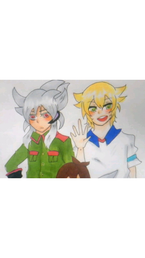 イナイレで好きなキャラを描いてみた