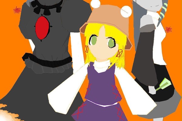 昔ペイントで描いた諏訪子