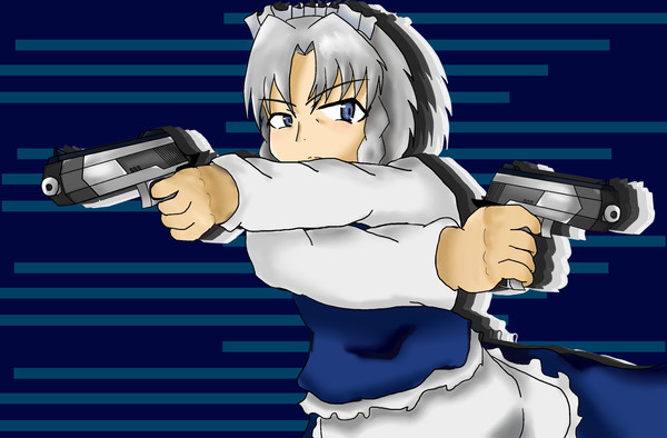 ”踊っているかのような銃捌き”