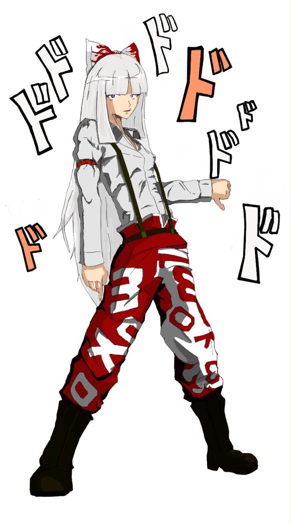 妹紅｢Yes I Am! ﾁｯ♪ﾁｯ♪｣