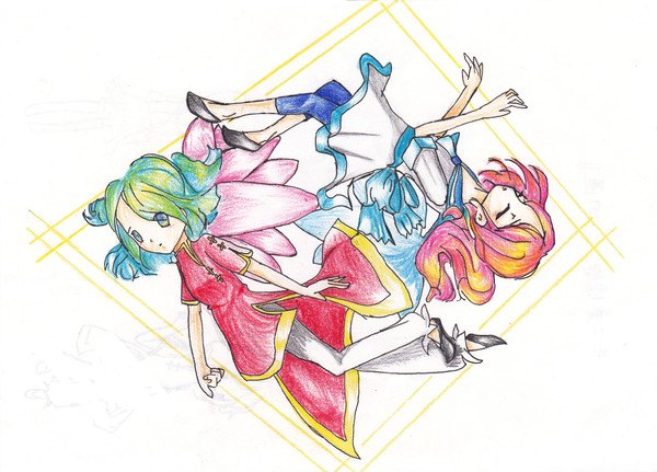 二重螺旋、二つの蓮。