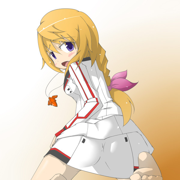 一夏ぁ・・・いつまでこの格好でいればいいのー・・・？