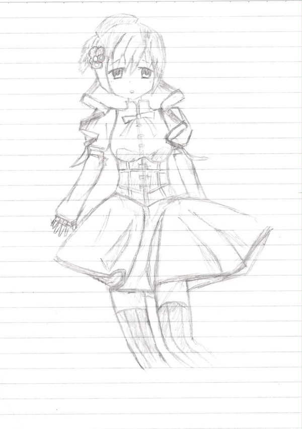 らくがき　マミさん