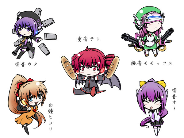 UTAUキャラアイコン 素材