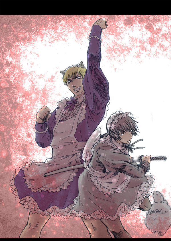 【女装】戦闘開始!