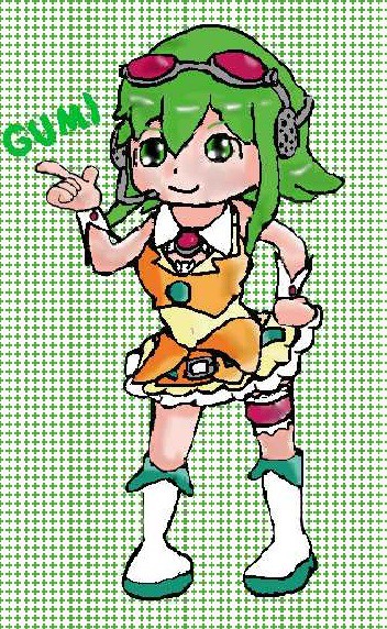 【初めての】GUMI【描いてみたのよ】