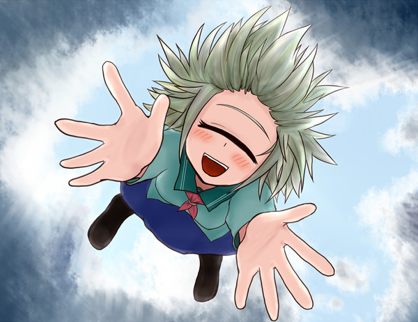 空から女の子が降ってきたらいいなって思う