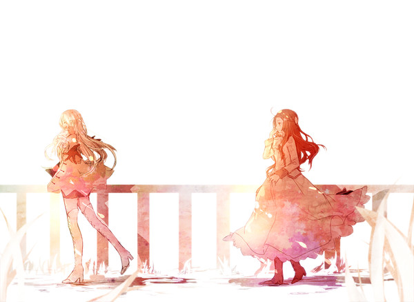 【竹林】ふたり【にょたりあ/百合っぽい】
