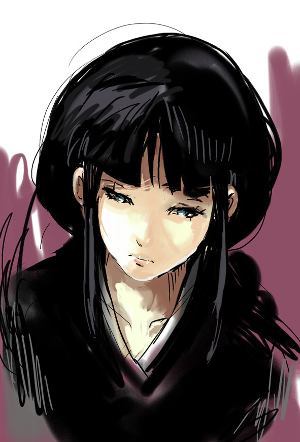 まるで人形のような