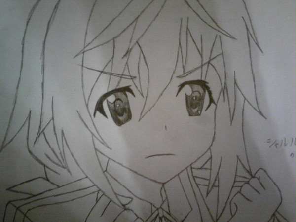 シャルロット・デュノア描いてみた