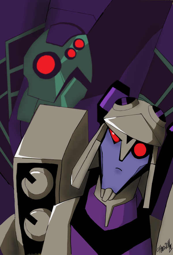 Blitzwing and Lugnut