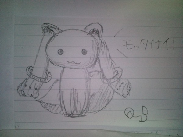 QBを描いてみたよ（落書き）
