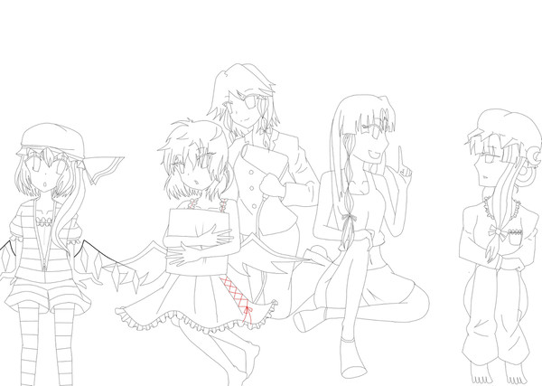 東方塗り絵集