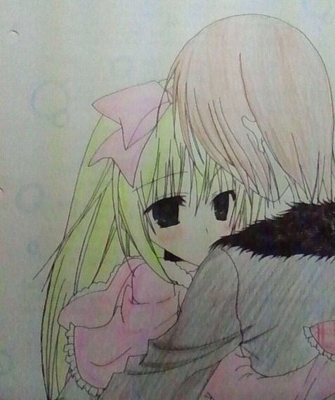 生徒会の九重の挿絵を描いてみた