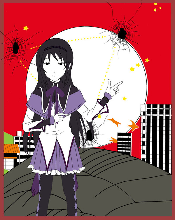 魔法少女と機関銃