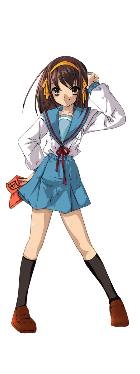 立ち絵制服ハルヒ