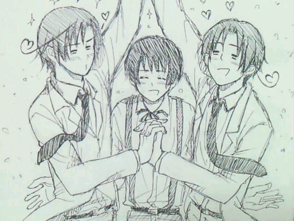 「わわ////あの…これって挨拶…なんですよね//////」伊日