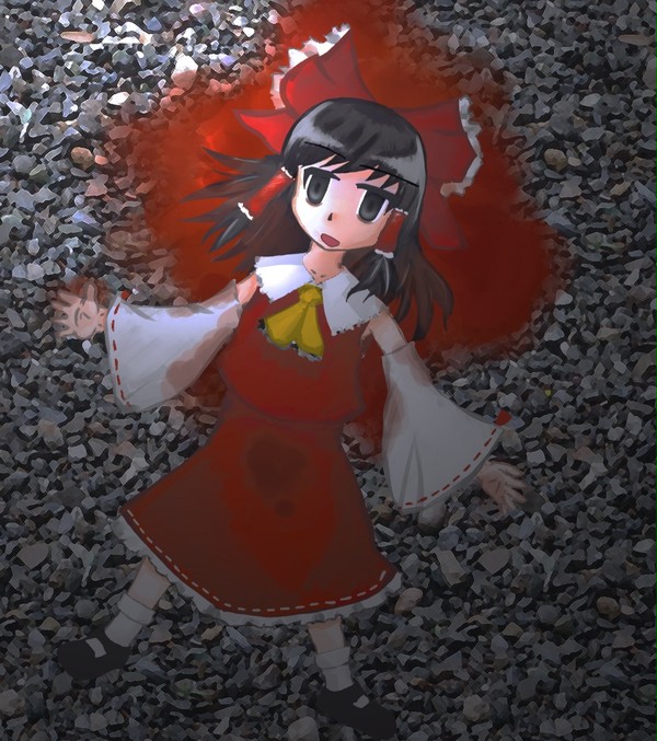 空から落ちた巫女