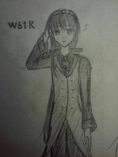 昔描いたケータイ擬人化