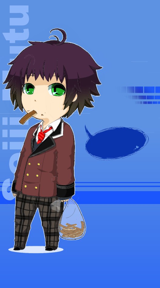 陸奥聖司でデフォ描いてみた