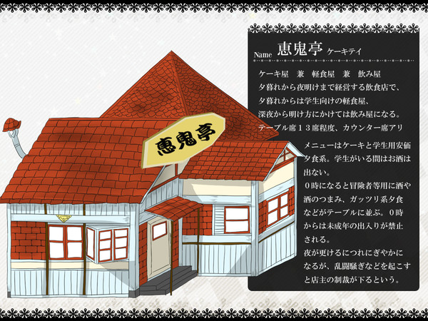 【P-AMA】恵鬼亭【共有設定】
