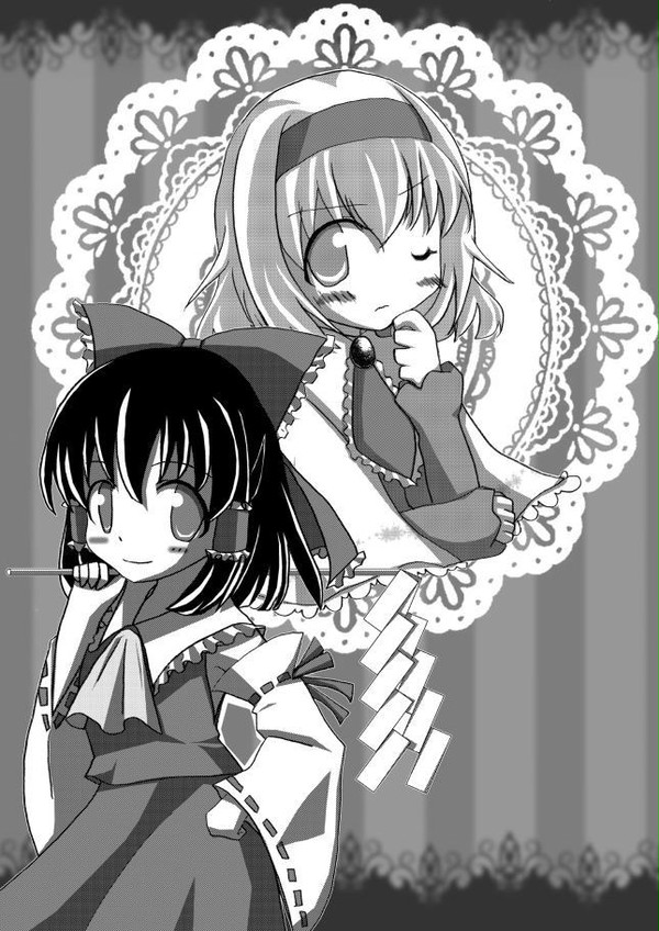 霊夢とアリス