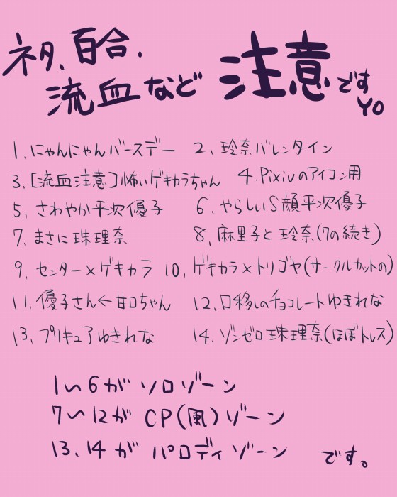 色々詰め合わせ