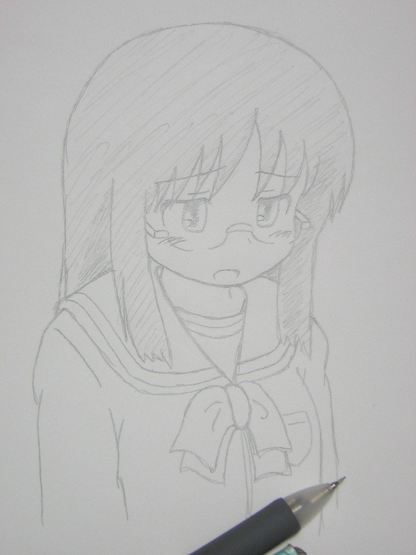 日常落書き　麻衣ちゃん