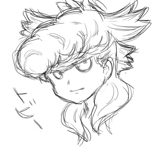 落書き　トビー