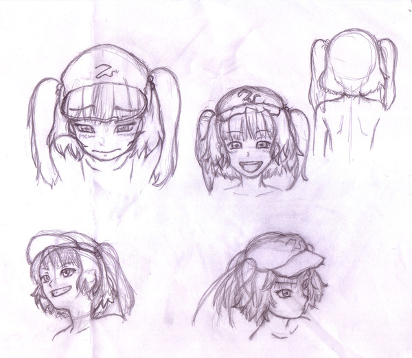 同一キャラ＆表情練習