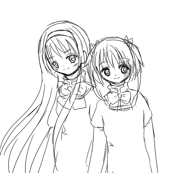ラフ。