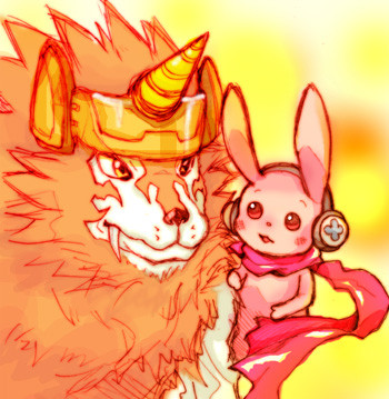 フサフサ、ウサウサ。