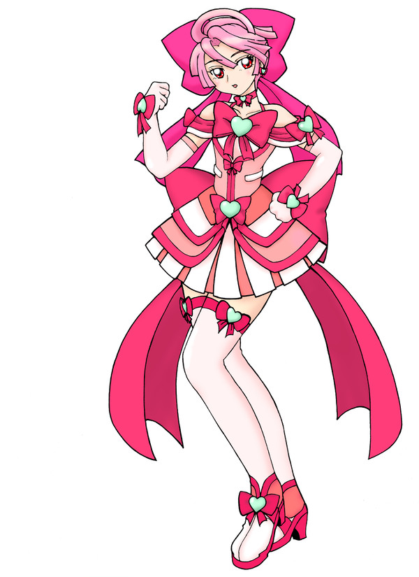 キュアリボン全身