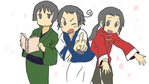 日中韓で日常OPパロ